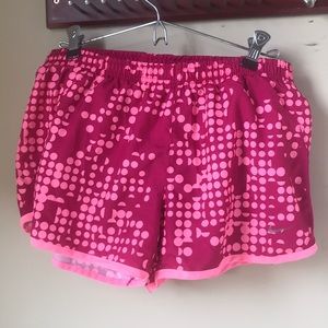 Pink Nike Running Shorts